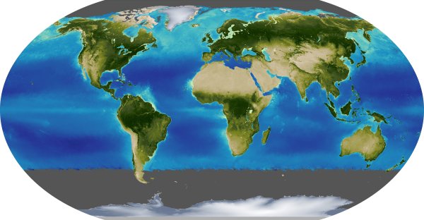 Земной шар полушария