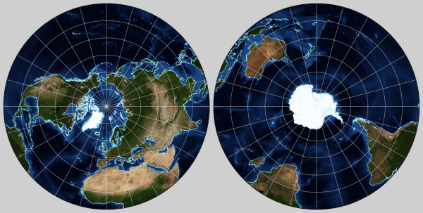 Azimuthal equidistant Projection