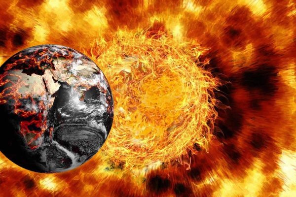 Солнце выжигает землю