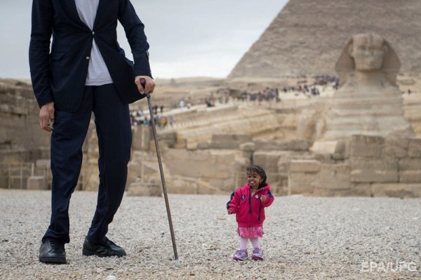 Султан кёсен и самый маленький человек в мире
