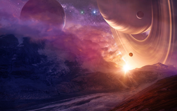 Фантастические пейзажи