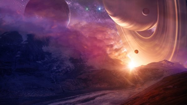 Фантастические пейзажи