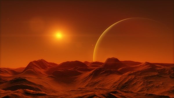 Пустыня космос