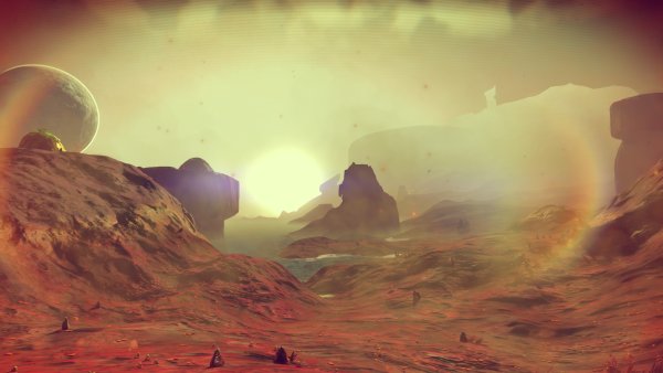 Рассвет на другой планете арт