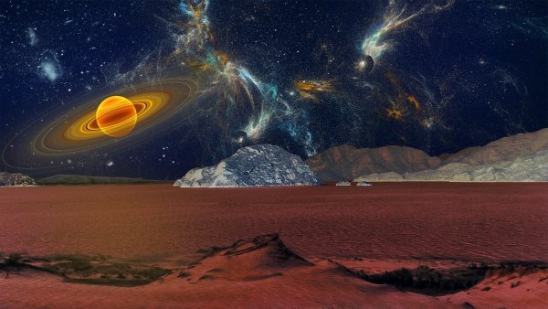 Пустыня на другой планете