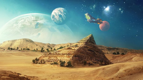 Инопланетная пустыня