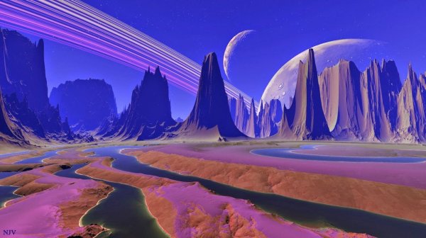 Инопланетные пейзажи