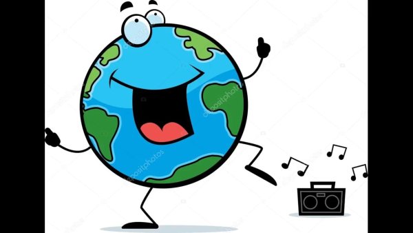 Танцующая Планета рисунок