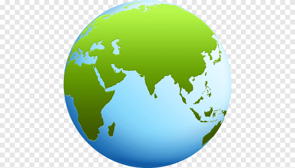 Земной шар Евразия