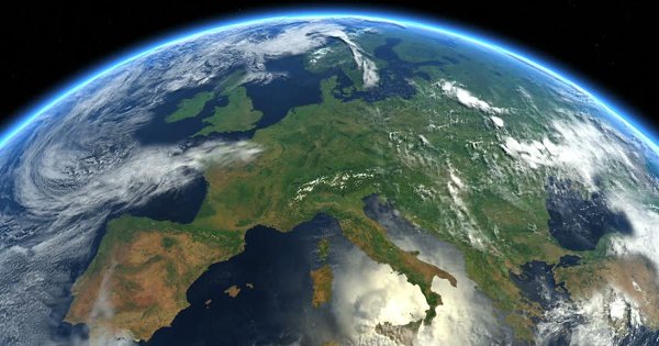 Россия из космоса