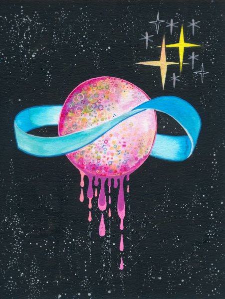 Планеты арт Эстетика