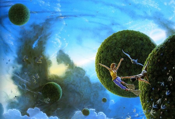 Майкл Уэлан картины между сном и реальностью