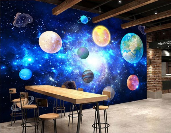 Мастерская в космическом стиле