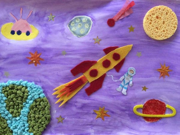 Загадочный космос поделки