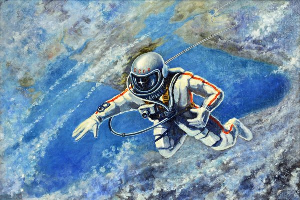 Алексей Архипович Леонов и Беляев