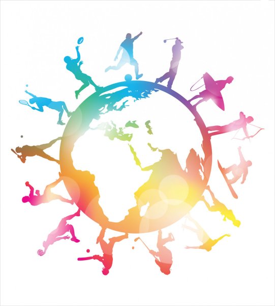 Земной шар спорт