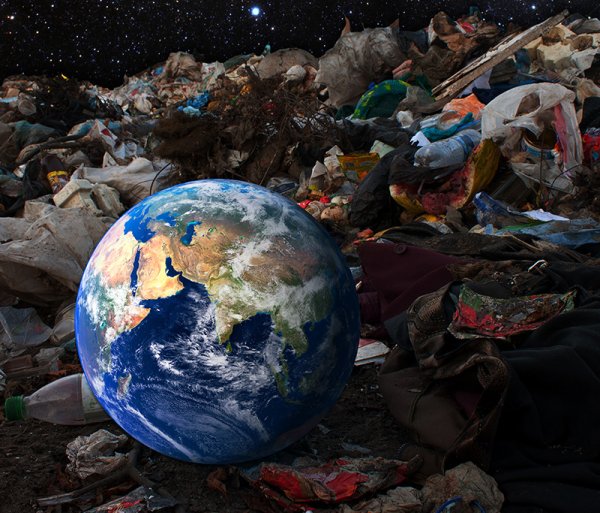 Мусор на планете