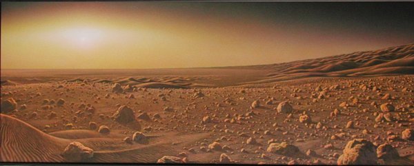 Поверхность и рельеф планеты Марс