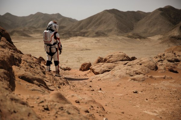 Марсианская база в пустыне Гоби