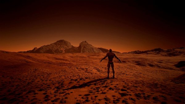 Пустыня на другой планете