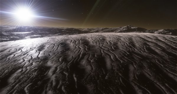 Безжизненная Планета поверхность