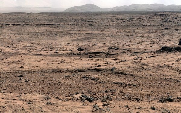 Панорама Марса с марсохода Curiosity