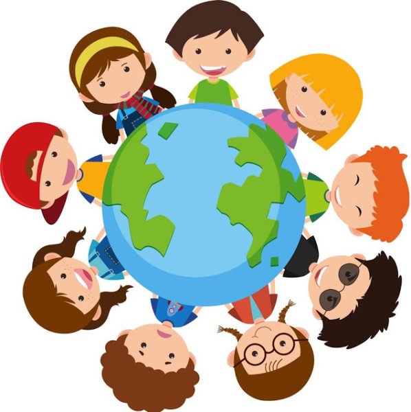 Дети вокруг планеты