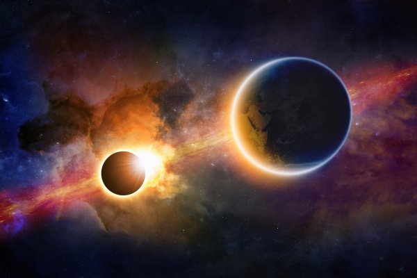Солнечное затмение планеты