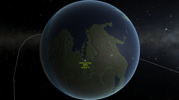 Карта экзопланеты