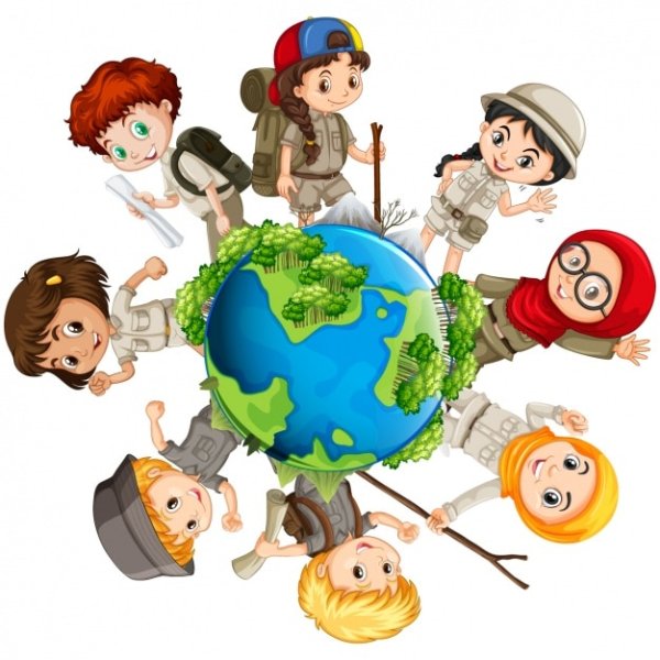 Путешествие по планете земля для детей