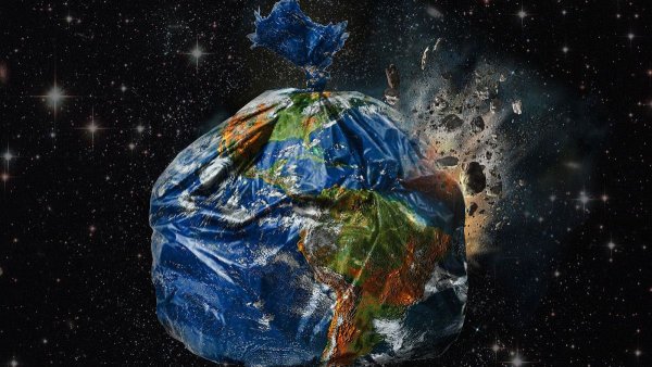 Загрязненная Планета земля
