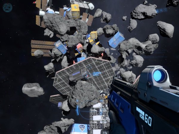 Космический мусор на земле