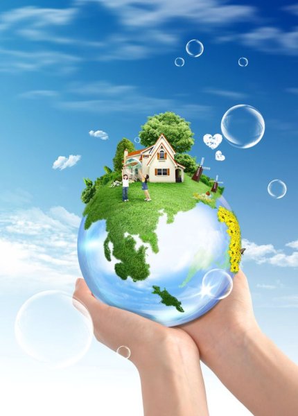 Дом в земле