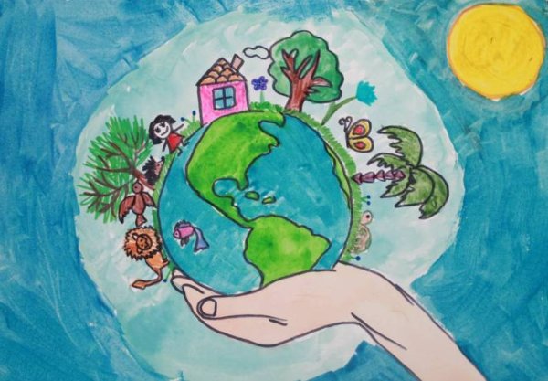 Рисунок на тему земля
