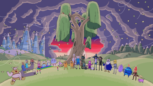 Пейзажи из время приключений