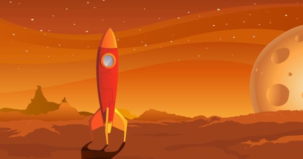 Планета Марс для детей