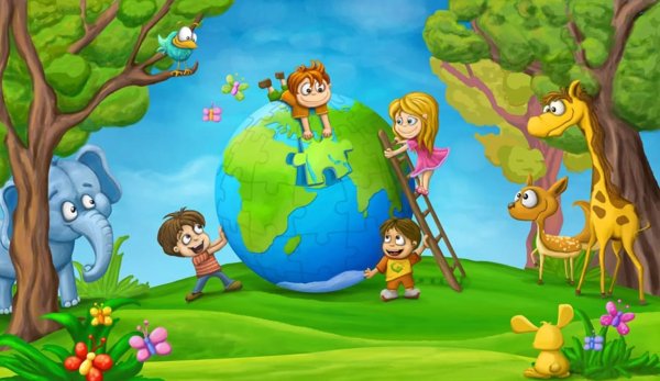 Дети и природа