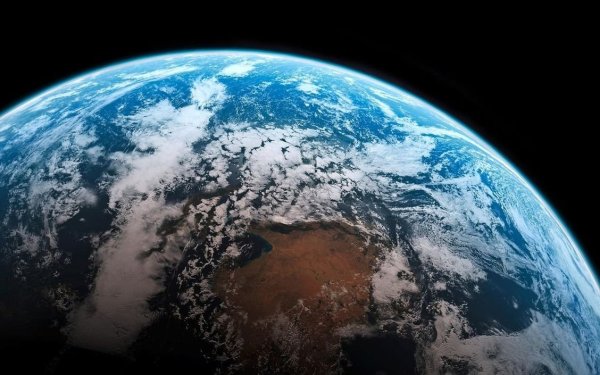 Планета земля из космоса