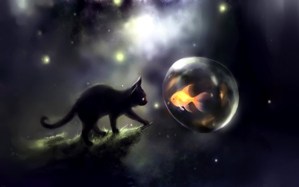 Фэнтези кошки