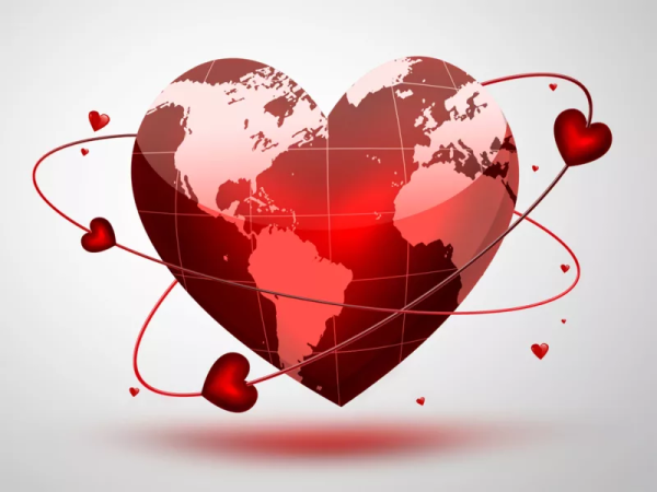 Планета в форме сердца