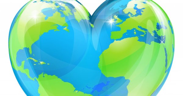 Планета земля сердце