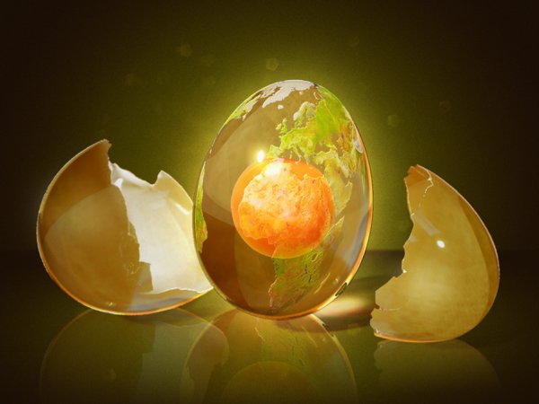 Планета яйцо