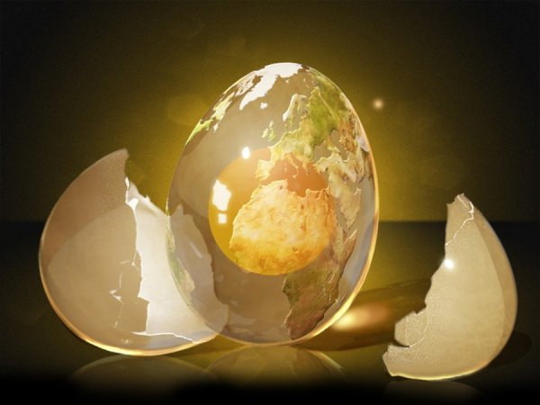 Планета из яйца