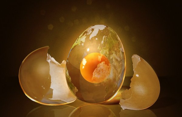 Выкатывание яйцом