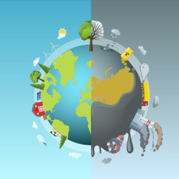 Грязный земной шар