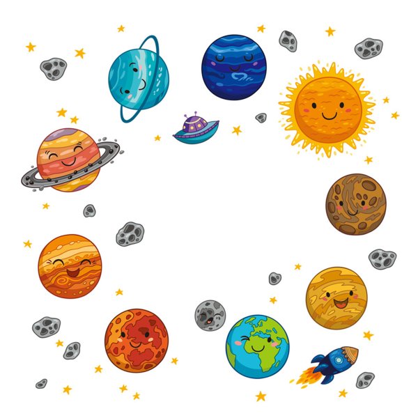 Стикеры планет