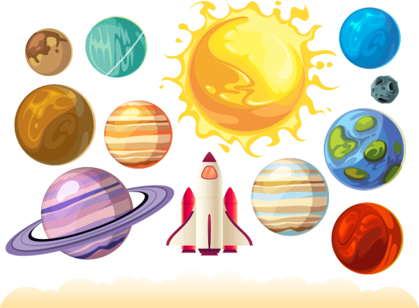 Планеты для распечатывания