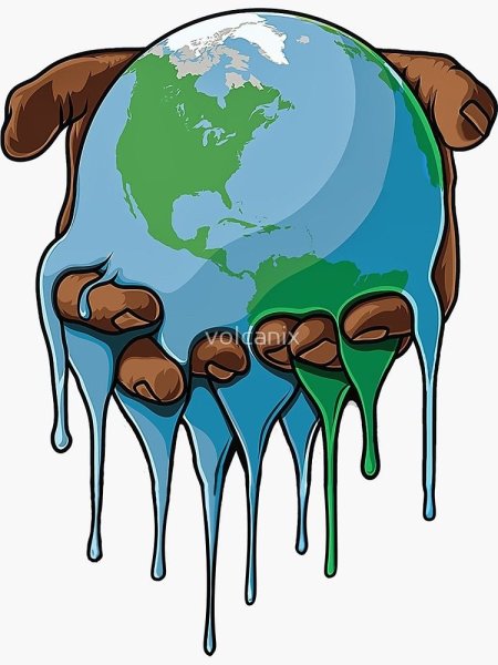 Земля стикер