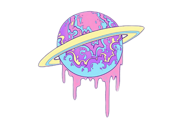 Стикеры космос на прозрачном фоне