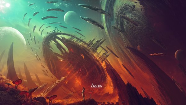 Планета разрушение фэнтези